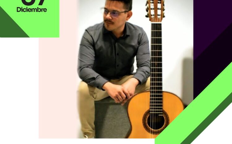  Festival de la Ciudad presenta recital “A dos guitarras, Alumno/Maestro” este domingo en el MAHCH