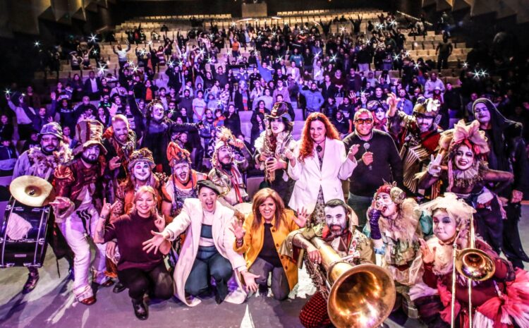  Zaikocirco deslumbra en el Auditorio Benito Juárez con gran participación del público