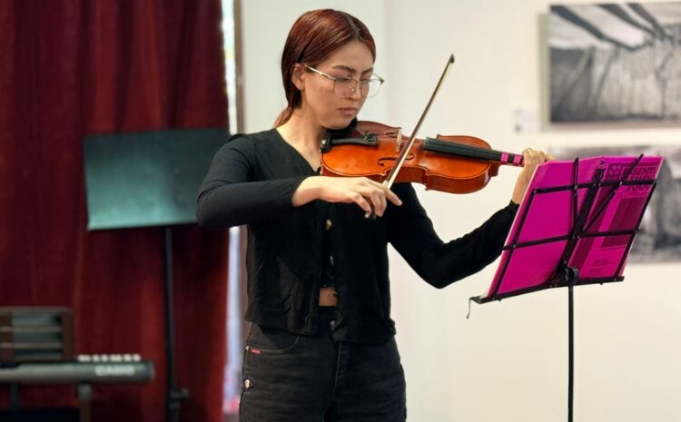  Niñez y juventud juarense presentan su talento musical en el Museo de Arqueología e Historia de El Chamizal