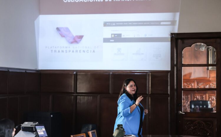  Personal del IPACULT se capacita en materia de transparencia