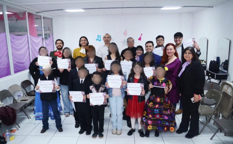  IPACULT respalda la formación y artística infantil con becas de canto para participantes de la Cruzada por la Voz