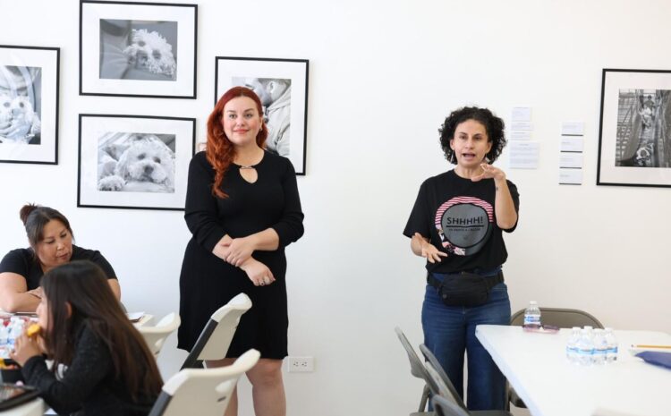  Avanza taller de foto bordado con una participación diversa y procesos de creación colectiva