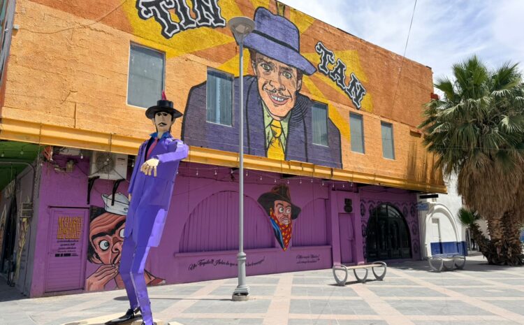  Restauran escultura de Germán Valdés “Tin Tan”