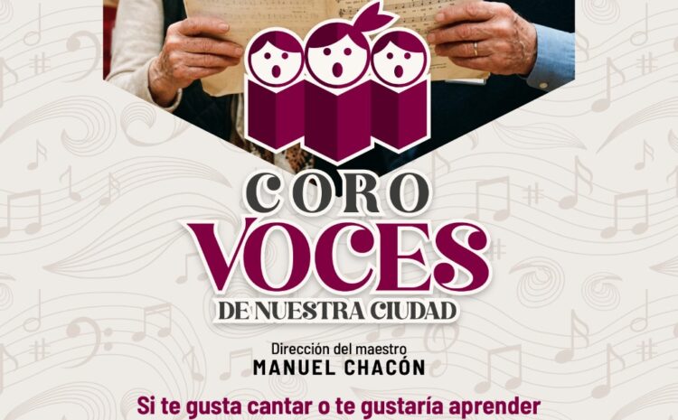 IPACULT invita a jóvenes y adultos a integrarse al coro “Voces de Nuestra Ciudad”