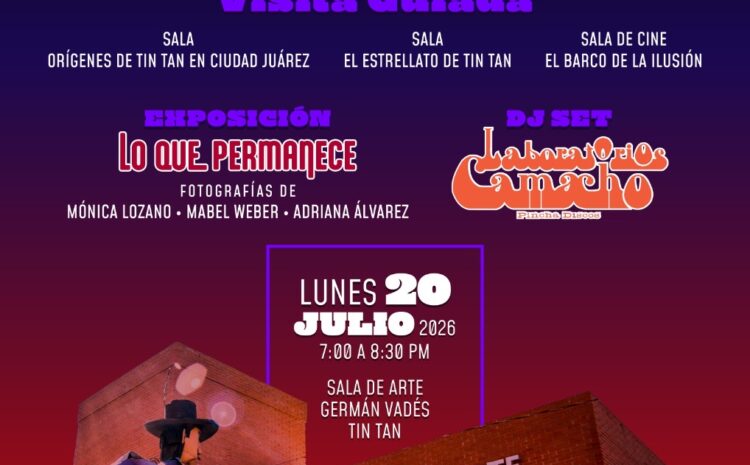  IPACULT invita a disfrutar una Noche de Museo en la Sala de Arte Germán Valdés “Tin Tan”