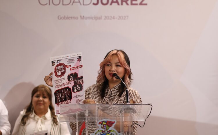  Invitan al “Festival Cultural 60 y más” y al concierto de Los Frontera en la Antigua Presidencia Municipal
