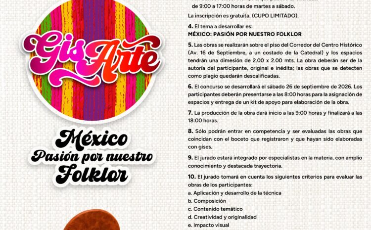  Invita IPACULT a participar en la novena edición de GisArte