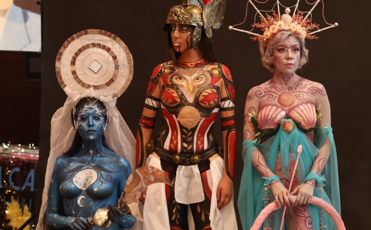  Concluye “Crónicas de la Piel” con una demostración de Body Paint en vivo